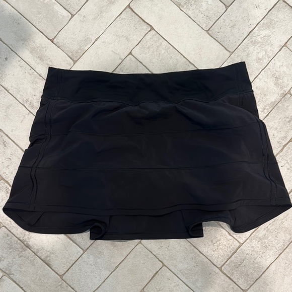 Lululemon Athletica Black Skort Performance Shorts - Picture 1 of 5